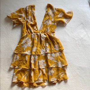 Show me your mumu yellow dress